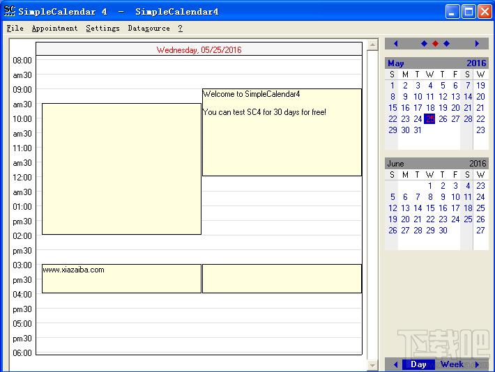SimpleCalendar,SimpleCalendar下载,约会提醒工具,记录提醒工具