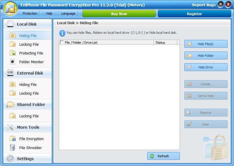 EelPhone File Password Encryption下载,文件保护软件,加密解密,文档加密
