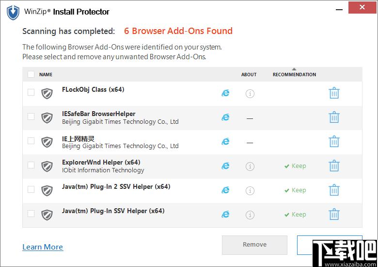 WinZip Install Protector下载,安装保护,安全防御