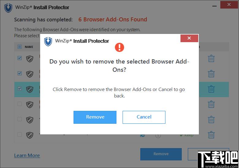 WinZip Install Protector下载,安装保护,安全防御